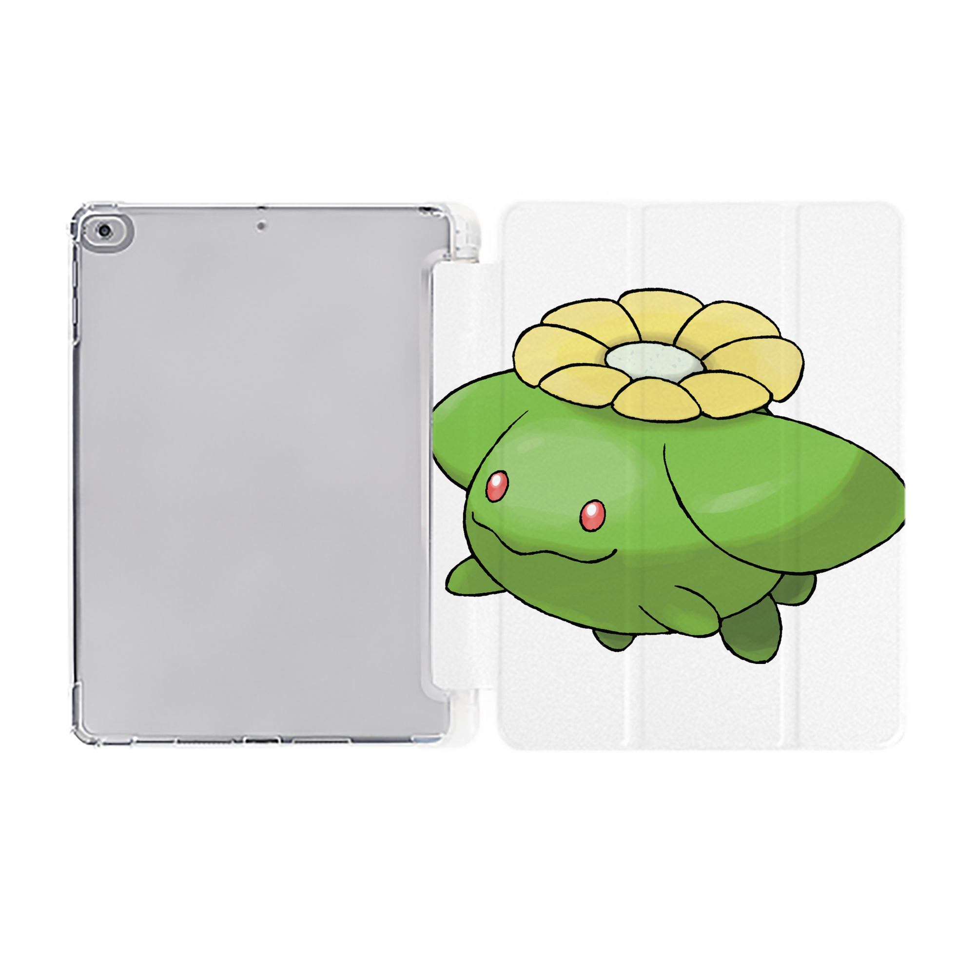 （画像用） ポケットモンスター Pokémon IPad ケース ペン収納付き 三つ折りスタンド PUレザー×シリコン 対応機種9.5/10.5/10.9インチ